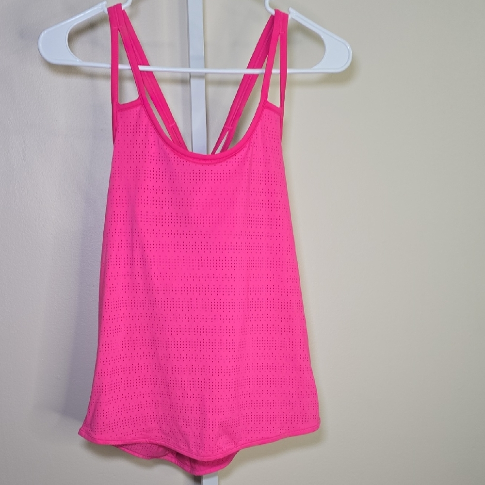 Athleta Hot Pink Activewear Top